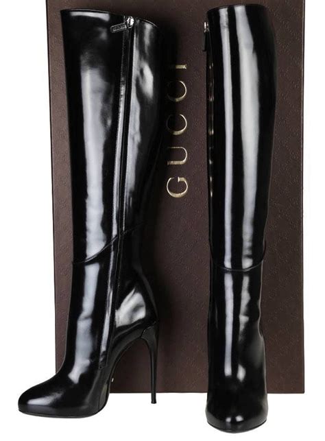 high heel gucci boot|high heel gucci boots women.